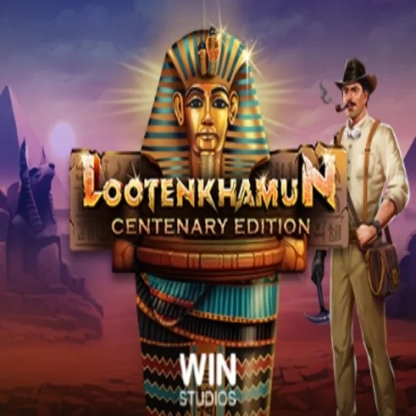 Loot'en Khamun the Dead Sea Scrolls online game logo by Win Studios on stakeprixx.de