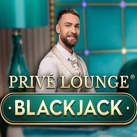 Privé Lounge Blackjack online game logo by Pragmatic Play on stakeprixx.de