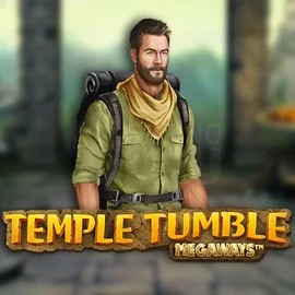 Temple Tumble Megaways casino game by Relax Gaming – featured logo at Stakeprix Casino