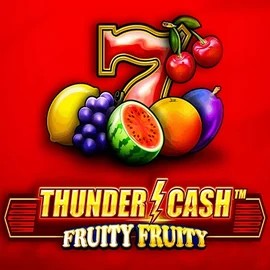 Thunder Cash Fruity Fruity slot logo by Novomatic at Stakeprix Casino